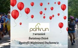 plakat przypominający o Światowym Dniu Dystrofii Mięśniowej Duchenne’a