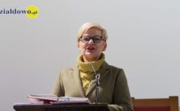 Ksiądz Stanisław Kadziński i wójt Mirosław Zieliński z Bursztynowymi Łukami