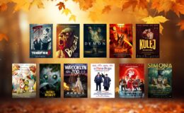 plakaty filmowe takich filmów jak: "Dziki robot", "Kulej. Dwie strony medalu", "Wrooklyn zoo", "Emma Odważna", "U Pana Boga w Królowym Moście", "DEMON", "Hellboy: Wzgórza nawiedzonych", Terrifier 3", "Beezel", "Listy do M. Pożegnania i powroty", "Simona Kossak"