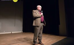 Waldemar Mierzwa na spotkaniu z młodzieżą o Mazurach i nie tylko