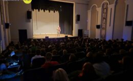 Waldemar Mierzwa na spotkaniu z młodzieżą o Mazurach i nie tylko