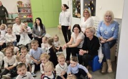 Mali patrioci z Przedszkola nr 4 świętują niepodległość