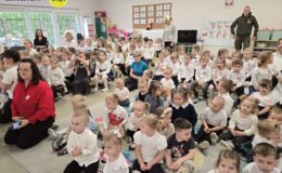 Mali patrioci z Przedszkola nr 4 świętują niepodległość