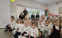 Mali patrioci z Przedszkola nr 4 świętują niepodległość