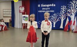 Mali patrioci z Przedszkola nr 4 świętują niepodległość