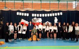 Zespół Placówek Oświatowych nr 2 w Działdowie uczcił 106. rocznicę odzyskania przez Polskę niepodległości