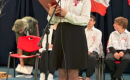 Zespół Placówek Oświatowych nr 2 w Działdowie uczcił 106. rocznicę odzyskania przez Polskę niepodległości