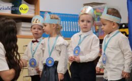Grupa „Rybki” już po uroczystym pasowaniu