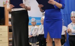 Grupa „Rybki” już po uroczystym pasowaniu