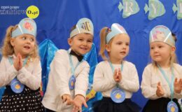 Grupa „Rybki” już po uroczystym pasowaniu