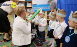 Grupa „Rybki” już po uroczystym pasowaniu