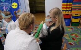 Grupa „Rybki” już po uroczystym pasowaniu