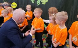 Pasowanie na przedszkolaka w grupie „Tygrysków”