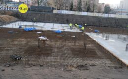 Pierwszy beton pod basen wylany