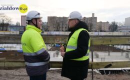 Pierwszy beton pod basen wylany