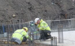 Pierwszy beton pod basen wylany