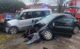 Groźny wypadek w Filicach – cztery osoby trafiły do szpitala