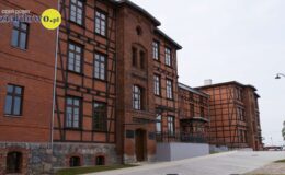 budynek dawnych koszar wojskowych w Działdowie, podczas II wojny światowej obóz KL Soldau, gdzie od lutego do października 1945 r. Rosjanie utworzyli tam Nakazowo–Rozdzielczy Obóz NKWD / fot. Karol Wrombel