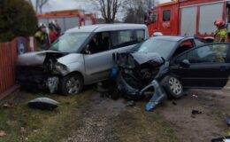 Groźny wypadek w Filicach – cztery osoby trafiły do szpitala