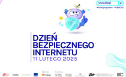 infografika przypominająca o bezpieczeństwie w Internecie