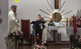 105. rocznica urodzin Jana Pawła II Patrona Szkoły Podstawowej nr 4 i II LO w Działdowie