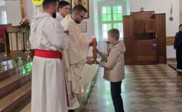 105. rocznica urodzin Jana Pawła II Patrona Szkoły Podstawowej nr 4 i II LO w Działdowie