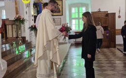 105. rocznica urodzin Jana Pawła II Patrona Szkoły Podstawowej nr 4 i II LO w Działdowie