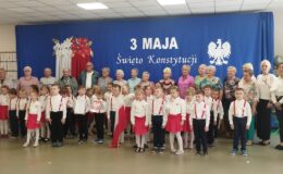 Upamiętnienie rocznicy uchwalenia Konstytucji 3 Maja. Przedszkole nr 4