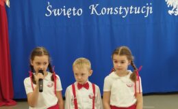 Upamiętnienie rocznicy uchwalenia Konstytucji 3 Maja. Przedszkole nr 4