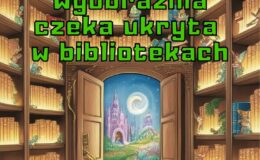 plakat informujący o spektaklu dla dzieci w MBP w Działdowie