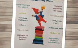 Bibliotekarka Aleksandra Cybulska opowiadała o magii czytania książek