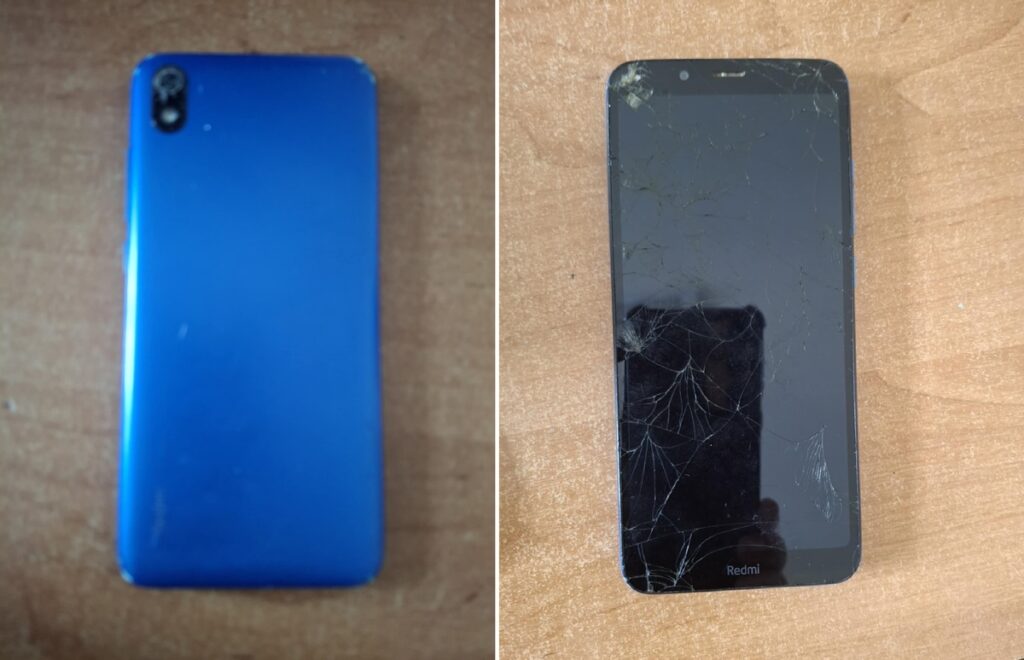 Kto zgubił telefon? telefon