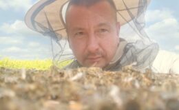 Paweł Światek, prezes Rejonowego Koła Pszczelarzy w Działdowie