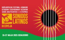 grafika informująca III Festiwalu Sonidos Latinosw Działdowie