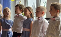 Pożegnanie z Przedszkolem nr 1 im. Jana Brzechwy w Działdowie. Grupa Jeżyków.