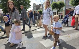 Procesja Bożego Ciała. Parafia pw. Podwyższenia Krzyża Świętego w Działdowie