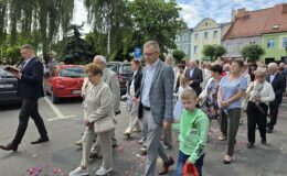 Procesja Bożego Ciała. Parafia pw. Podwyższenia Krzyża Świętego w Działdowie