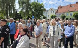 Procesja Bożego Ciała. Parafia pw. Podwyższenia Krzyża Świętego w Działdowie
