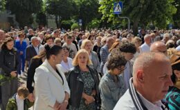 Procesja Bożego Ciała. Parafia pw. Podwyższenia Krzyża Świętego w Działdowie