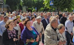 Procesja Bożego Ciała. Parafia pw. Podwyższenia Krzyża Świętego w Działdowie