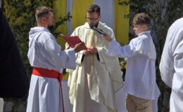Procesja Bożego Ciała. Parafia pw. Podwyższenia Krzyża Świętego w Działdowie