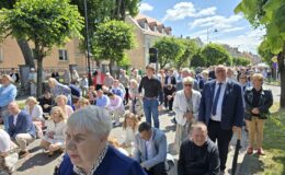 Procesja Bożego Ciała. Parafia pw. Podwyższenia Krzyża Świętego w Działdowie