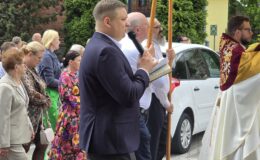 Procesja Bożego Ciała. Parafia pw. Podwyższenia Krzyża Świętego w Działdowie