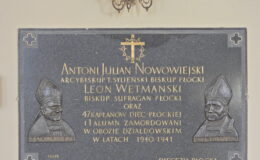 tablica memoratywna w kościele Św. Wojciecha w Działdowie