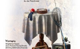plakat informujący o spotkaniu "Poezja kameralnie" w MBP w Działdowie