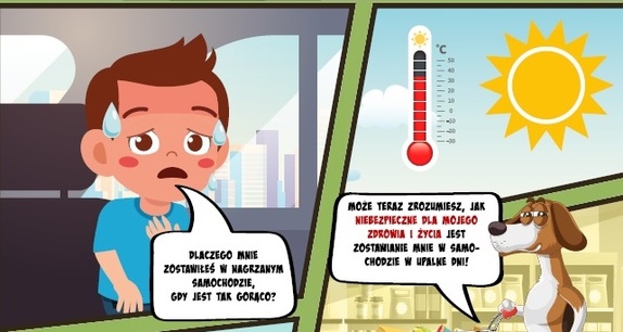 Przed nami zapowiedź upałów. Zadbaj o swoje bezpieczeństwo Przed nami zapowiedź upałów. Zadbaj o swoje bezpieczeństwo