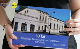 książka "50 lat Miejskiego Domu Kultury w Działdowie 1975-2025" autorstwa Marzanny Bieleckiej Maćkowiak