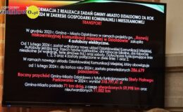 Burmistrz Grzegorz Mrowiński jednogłośnie z votum zaufania i absolutorium