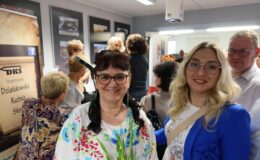 Marii Pakulnis i Renata Buczyńska na zakończenie XIII Powiatowych Wieczorów z Poezją i Prozą 2025