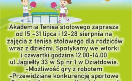 plakat promujący "Wakacje z Rakietką 2025"